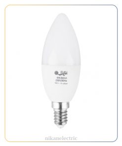 لامپ 7وات شمعی افراتاب ال ای دی