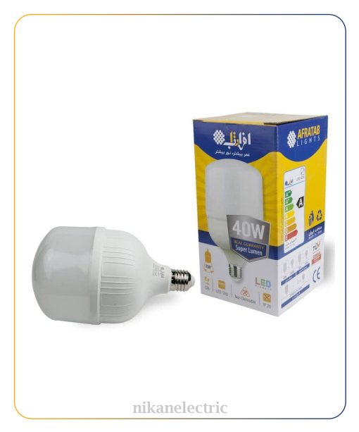 لامپ 40 وات LED افراتاب