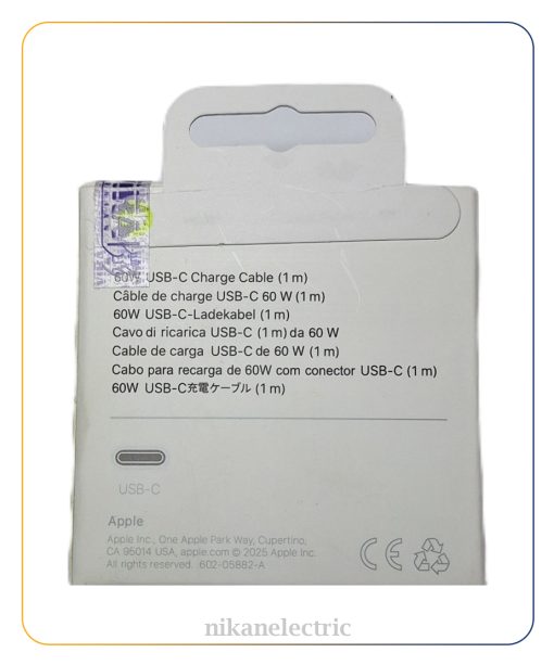 کابل شارژ تایپ سی ویرا مدل USB-C به USB-C