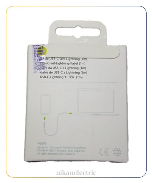 کابل شارژ آیفون ویرا مدل Type-C به لایتنینگ