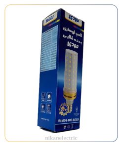 لامپ لوستری بدنه طلایی مودی