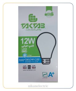 لامپ ۱۲وات LED تکتاب