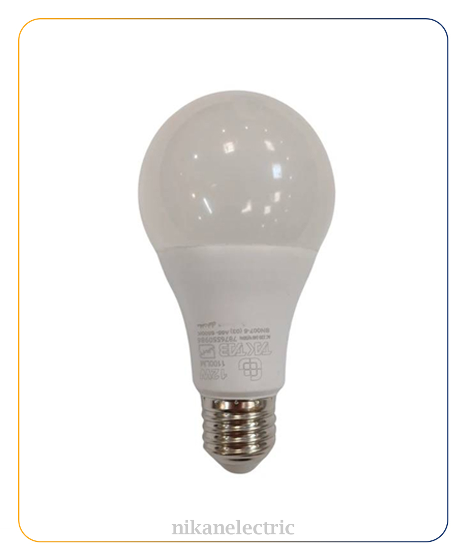  لامپ ۱۲وات LED تکتاب