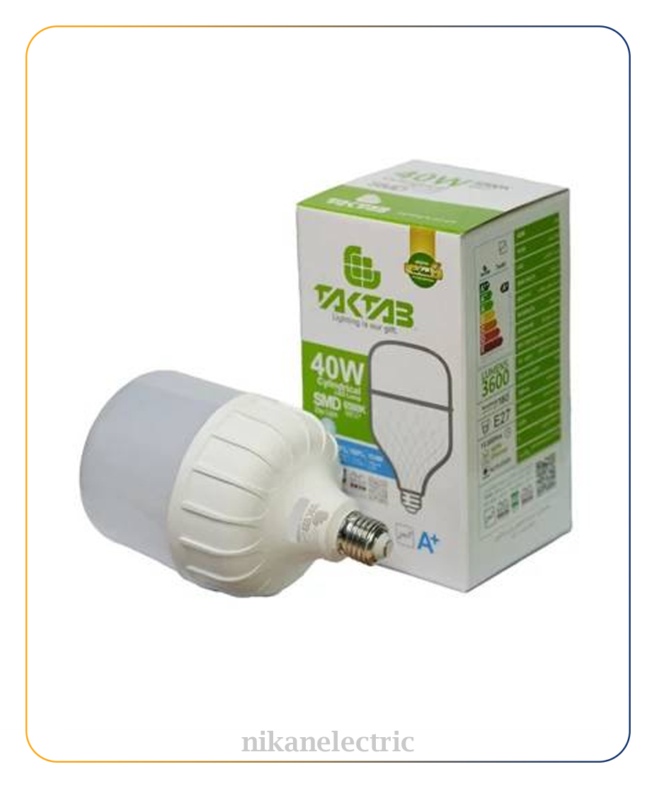 لامپ 40 وات ال ای دی تکتاب
