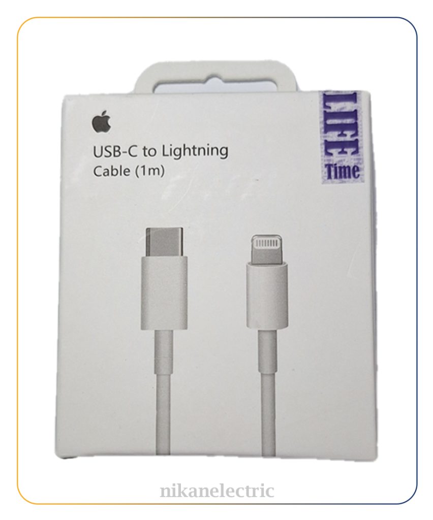 کابل شارژ آیفون ویرا مدل Type-C به لایتنینگ