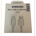 کابل شارژ Micro USB به USB ویرا مدل سامسونگ