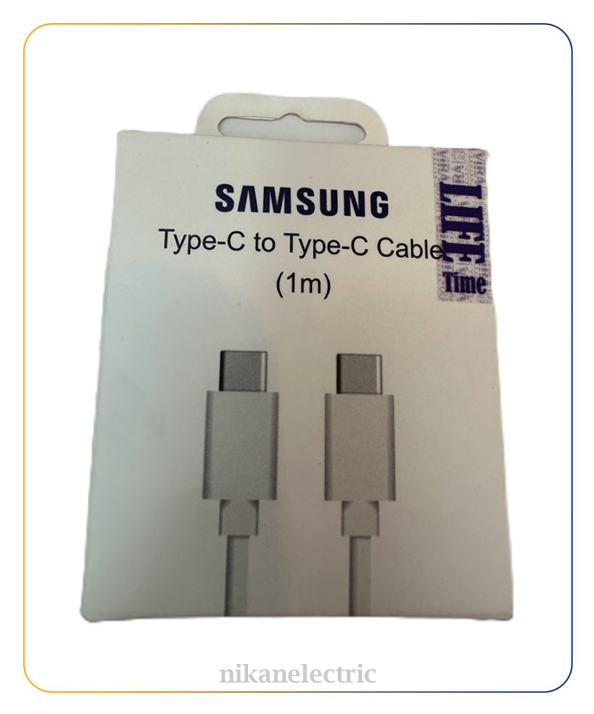 کابل شارژ Type C به Type C ویرا