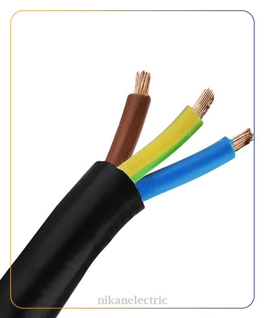 کابل افشان 3 در 2.5 نوید