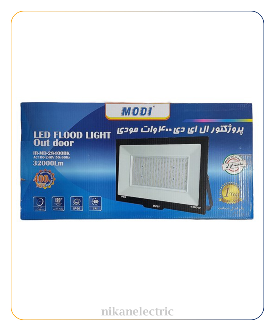 پروژکتور اس ام دی 400 وات مودی مدل IR-MD28400 پروژکتور اس ام دی 400 وات مودی مدل IR-MD28400 - تصویر 1
