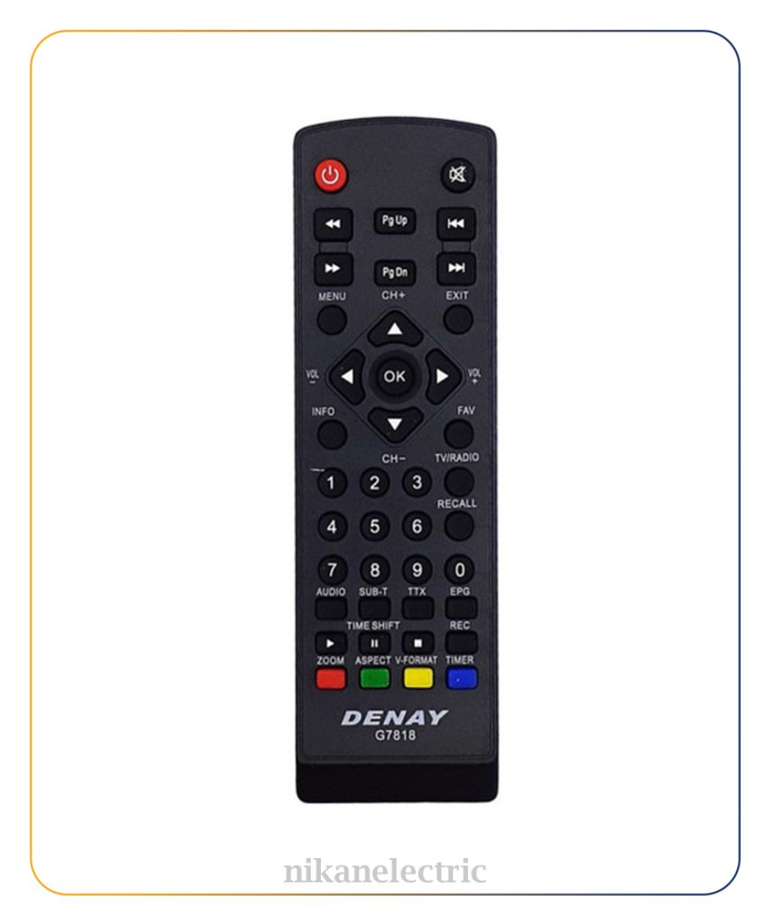 ریموت کنترل گیرنده دیجیتال دنای مدل G7818